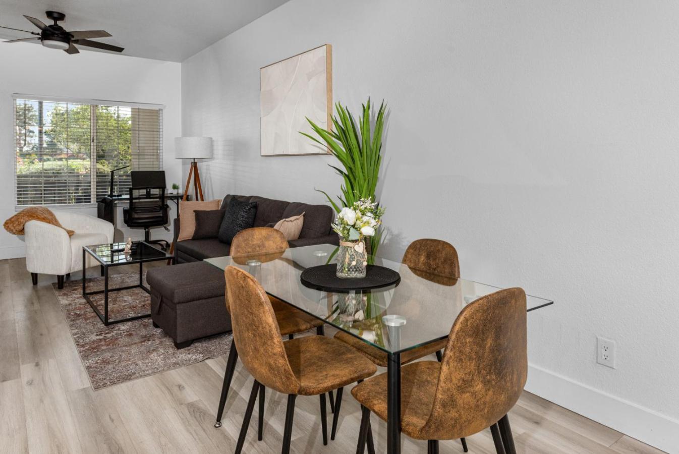 Apartamento Sleek 2br-pool, Yoga Rm, Gym, Cabanas, Bbq,prkng